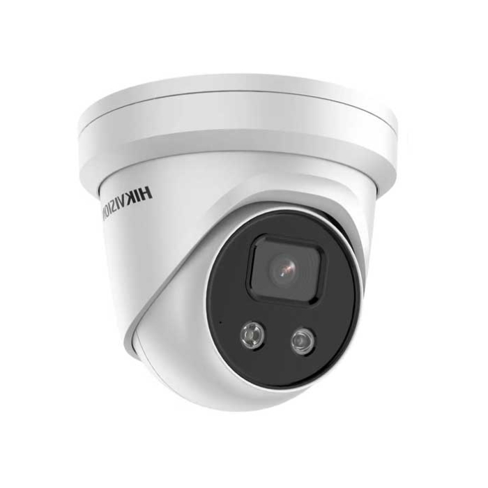 8MP (4K) Hikvision DS-2CD2386G2-IU(2.8mm)(C) 110° IP Turret Camera with Mic