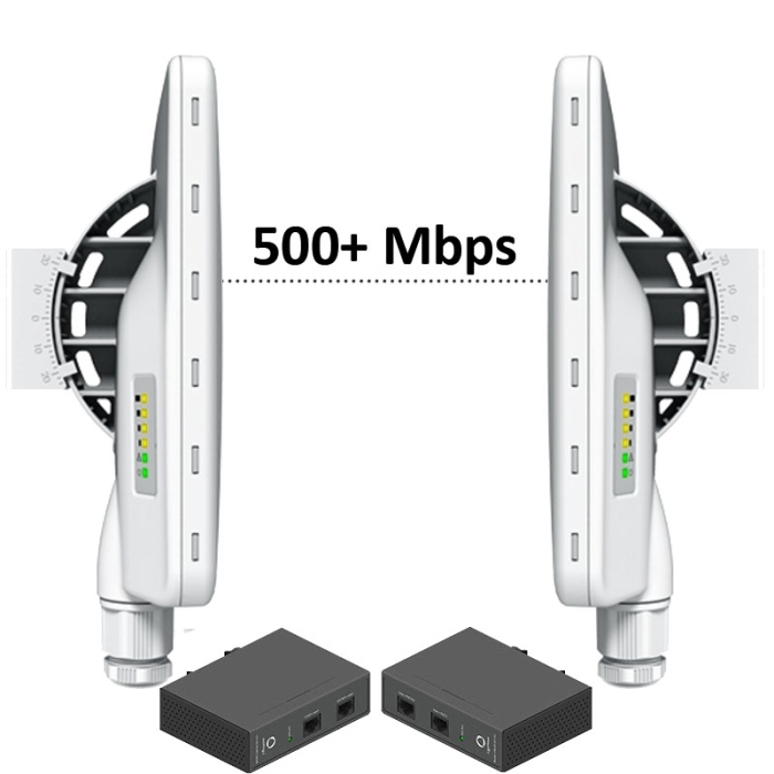 Ligowave DLB 5-20AC 500Mbps Wireless Bridge Devices (PAIR)