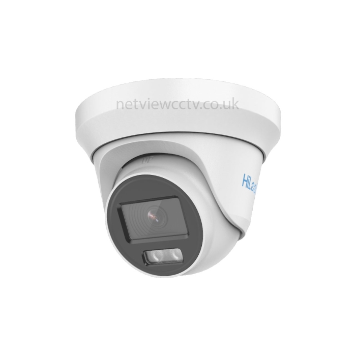 Hikvision HiLook 2MP ColorVu THC-T229-MS(2.8mm) 105° AoC Turret Camera with Audio