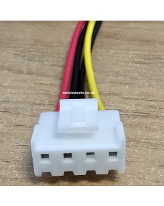 Twin Sata to 4-Pin Power Cable 250mm for Hikvision DVR/NVR Hard Drive