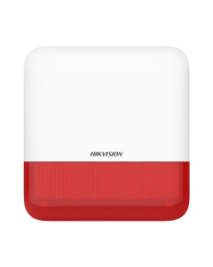 AX PRO DS-PS1-E-WE External Bellbox Sounder Siren & Strobe RED