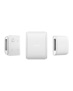 Ajax DualCurtain Outdoor Jeweller Wireless Bidirectional Motion Detector WHITE