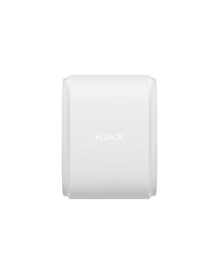 Ajax DualCurtain Outdoor Jeweller Wireless Bidirectional Motion Detector WHITE