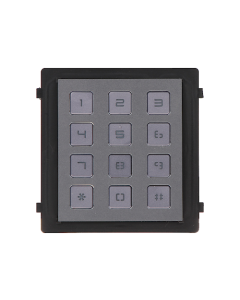 Modular DS-KD-KP/S Video Intercom Keypad Module S/Steel