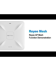 Ruijie Wi-Fi 6 5950Mbps RG-RAP2260(H) AX6000 Dual-Band Ceiling Wireless Access Point with Dual 2.5Gbit LAN