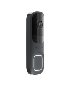 Ajax Doorbell 66392.125.GP1 Video Doorbell with Built-in AI and PIR Sensor GRAPHITE