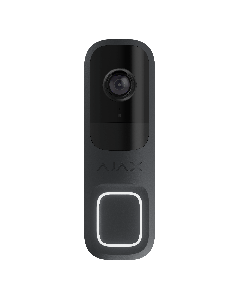 Ajax Doorbell 66392.125.GP1 Video Doorbell with Built-in AI and PIR Sensor GRAPHITE
