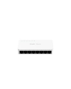 Ruijie RG-ES08G-L 8-Port Gigabit Unmanaged Desktop Switch Plastic Case Plug-and-Play