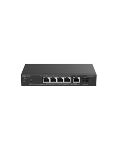 Ruijie RG-ES206MG-P, 5-Port 2.5G Cloud Managed PoE Switch, 1 x 10G Uplink