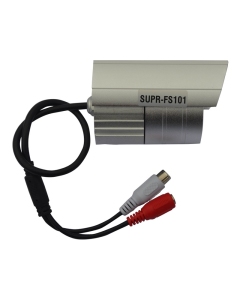 External Waterproof OmniDir Mic with Rainshield & Bracket