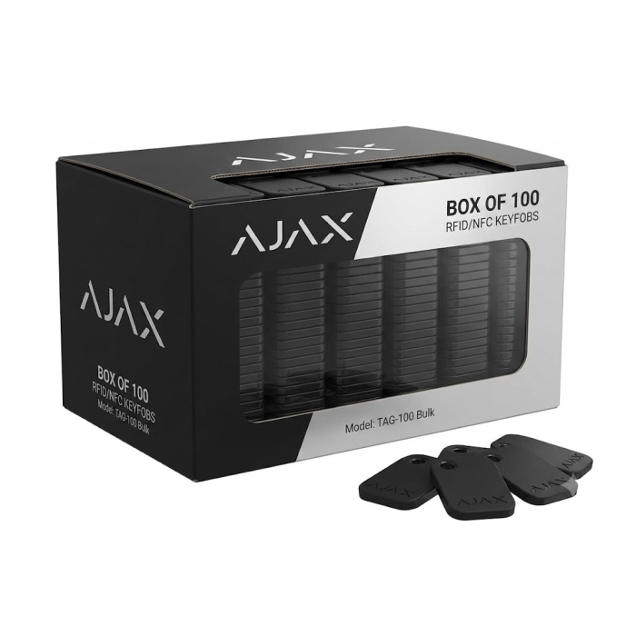 Ajax 38225 Access Tags Black x100 | Netview CCTV