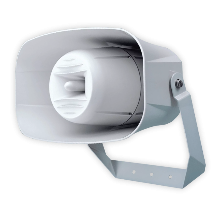 Netgenium ASP7207-IP PoE(10w) PoE+(25w) Wall Mounted IP Music Horn Speaker Int/Ext IP66