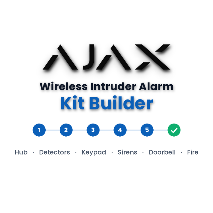 Build Your Ajax Alarm System | Custom Wireless Ajax Kit | Netview CCTV