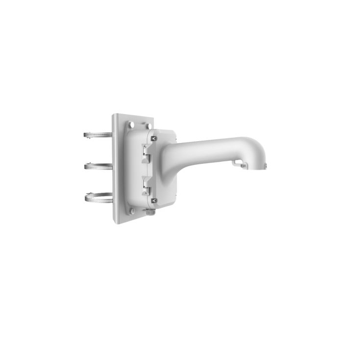DS-1604ZJ-BOX-POLE Hikvision PTZ Pole Mount with LARGE Hinged Junction Box