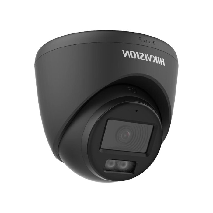 Hikvision DS-2CE72KF0T-LTS 3K Smart Hybrid ColorVu Camera with 2-Way Audio in BLACK