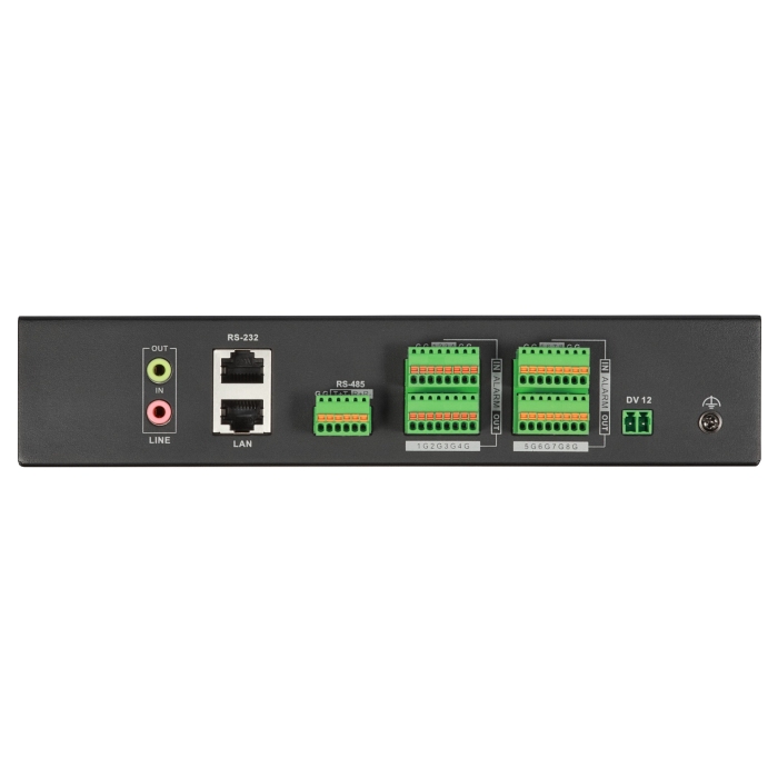 1xHDMI DS-6901UDI 4ch@8MP Hikvision 4K Decoder Back