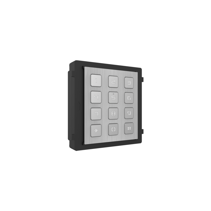 Modular DS-KD-KP/S Video Intercom Keypad Module Stainless Steel