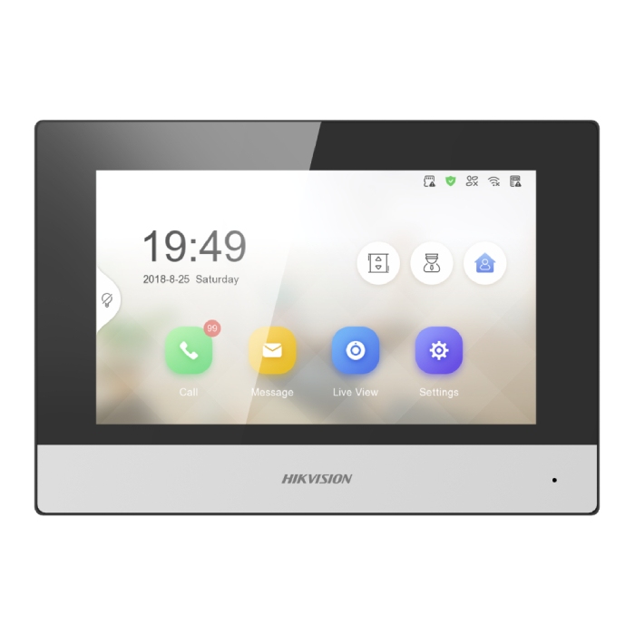 Hikvision 2~Wire Touch Screen for Video Intercom DS-KH6320Y-WTE2
