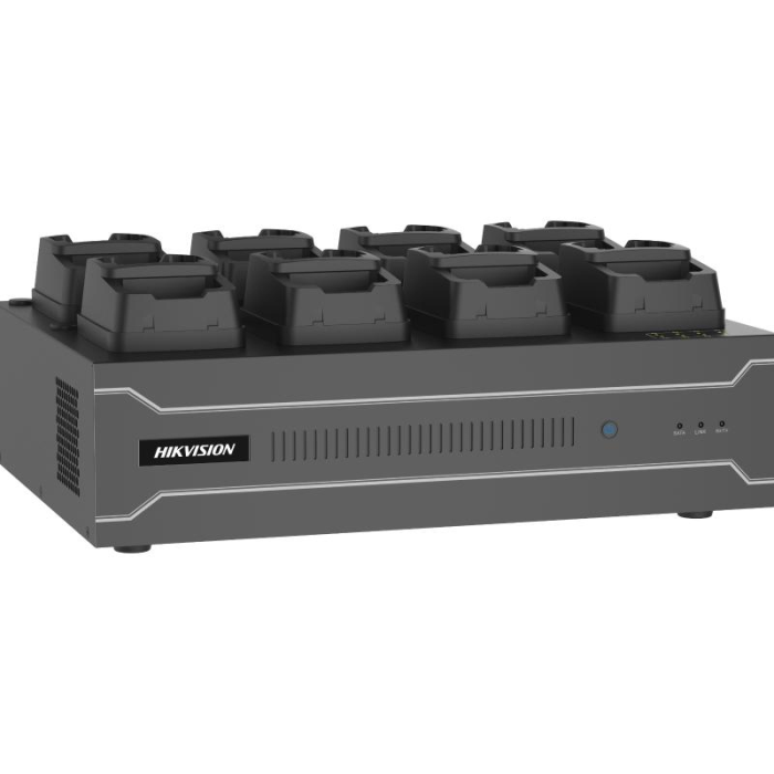 Hikvision DS-MDS001/2T/8(B) 8-Port Docking Station for MCW407 Body Worn Cameras