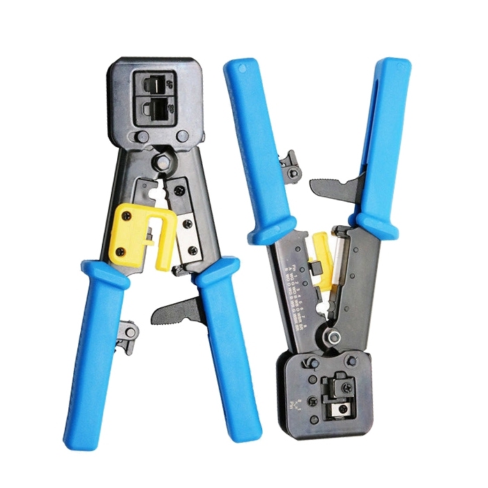EasyCrimp RJ45 Professional Ratchet Type Cut-and-Crimp Tool