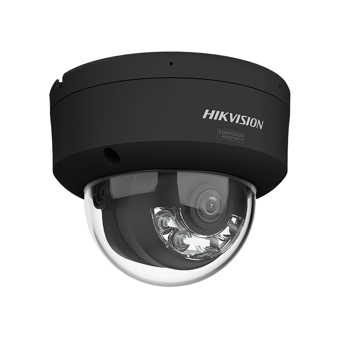 Hikvision 4MP DS-2CD2147G3 & 8MP DS-2CD2187G3 ColorVu 3.0 Gen3 Network IP Dome Camera in BLACK, Right View