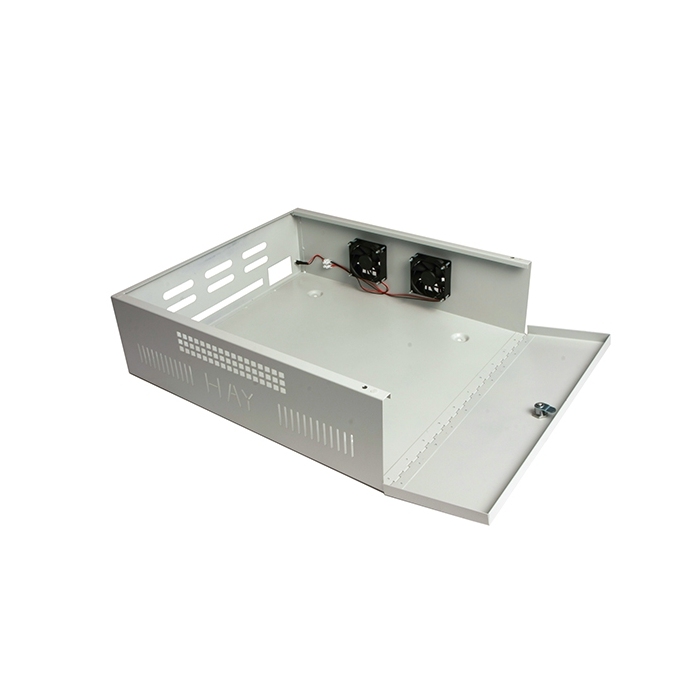 Haydon Large Lockable Steel DVR NVR Enclosure 565*510*170mm LDVR3