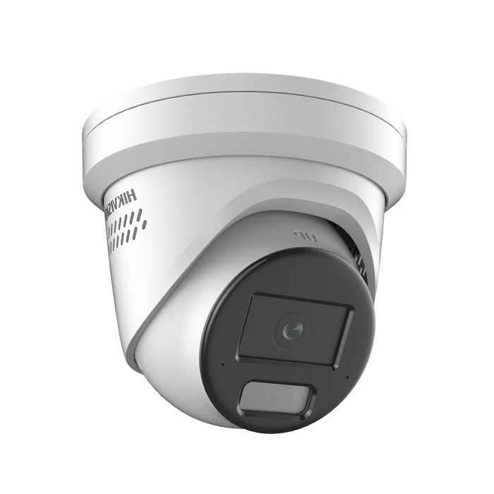 Hikvision DS-2CD23126G3-IS2UY/SL 12MP 4mm AcuSense Darkfighter Fixed Turret IP Camera with Mic & Speaker WHITE