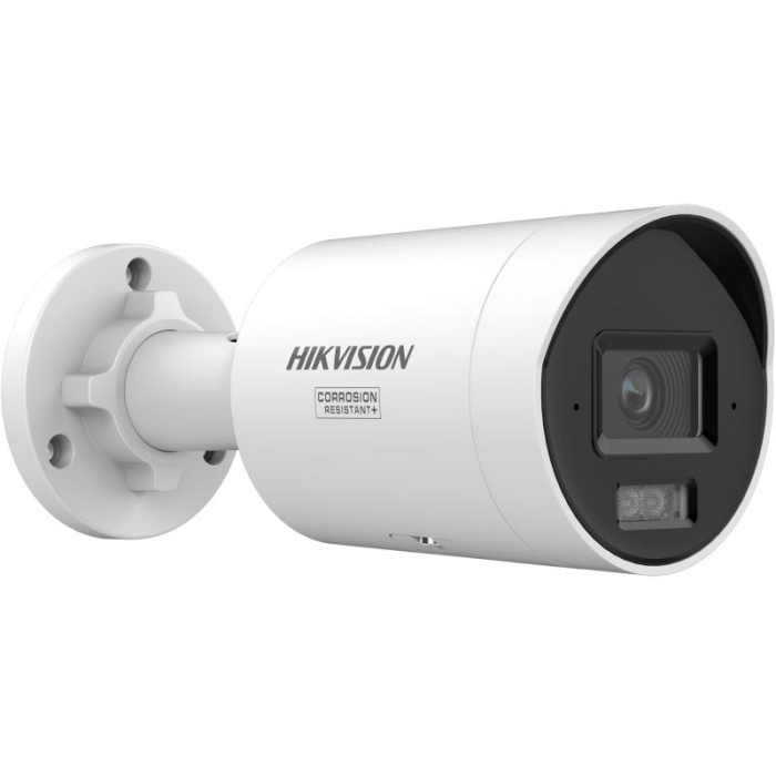 Hikvision DS-2CD2046G3-IZ2UY 4MP 2.8/4mm 40m IR AcuSense DarkFighter Varifocal Bullet Network Camera with Mic WHITE