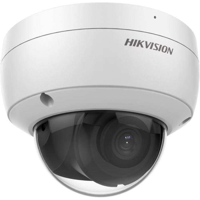 Hikvision DS-2CD2143G2-IU 4MP 2.8mm 30m IR AcuSense Fixed Dome Network Camera with Mic WHITE