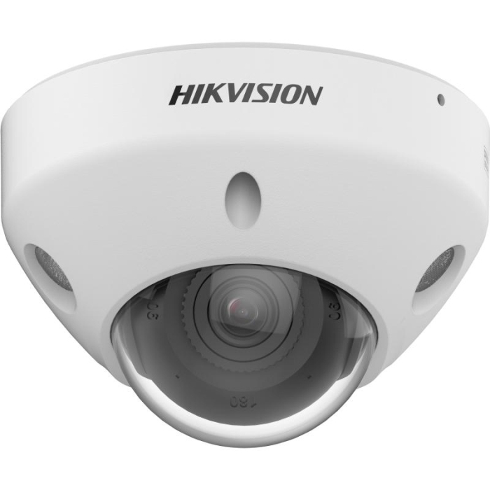 Hikvision DS-2CD2546G3-IZS2UY 4MP 2.8/4mm 30m IR AcuSense DarkFighter Varifocal Mini Dome Network Camera with Mic WHITE