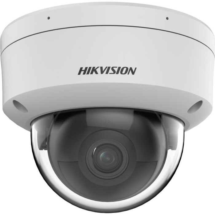Hikvision DS-2CD3146G2-ISU 4MP 2.8mm 40m IR AcuSense DarkFighter Fixed Dome Network Camera with Mic WHITE