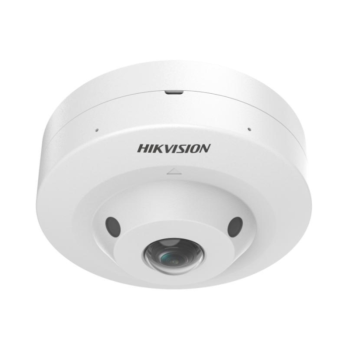 Hikvision DS-2CE52K0T-LPS 3K 1.8mm Smart Hybrid Light 180° Fisheye Turbo HD Camera with Mic WHITE