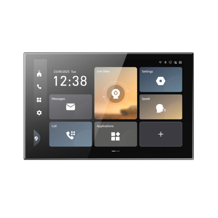 Hikvision DS-KH9570-WTE1/F Flush-Mount Indoor Station Android 14, 10-inch IPS Touch Screen, 4GB Ram, 8GB Rom