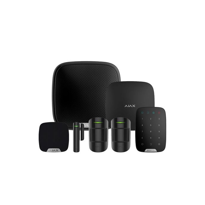 Ajax 35654 - wireless intruder alarm starter kit. Jeweller wireless. UK stock from Netview CCTV Leicester; trade pricing.