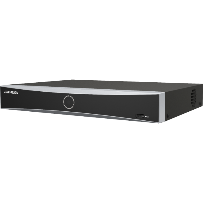 Hikvision DS-7608NXI-K1(D)/Alarm4+1 8-ch 12MP 8xPoE Acusense NVR with Alarm I/O
