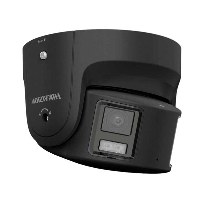 8MP (4K) Liveguard Panoramic ColorVu DS-2CD2387G2P-LSU/SL 180° IP Turret Camera BLACK