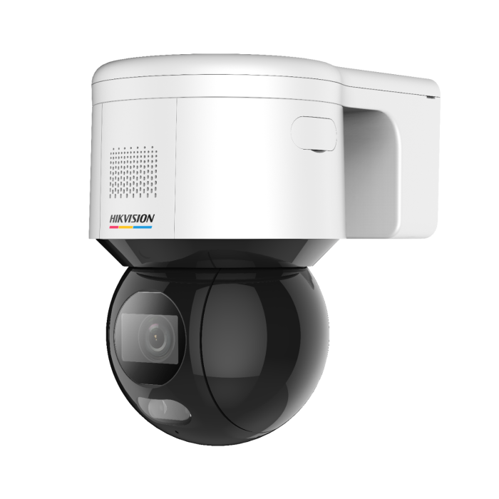 4MP ColorVu Mini PT DS-2DE3A400BW-DE(F1)(T5) IP Camera with Mic & Speaker