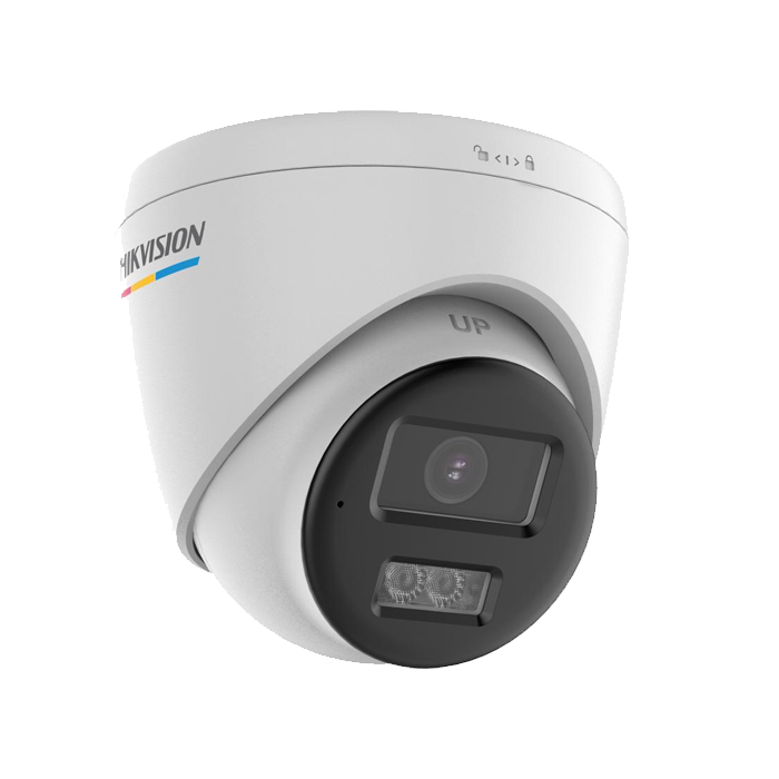 Hikvision DS-2CE72DF3T-LXTS 2MP Two Way Audio Fixed Turret Camera Right View