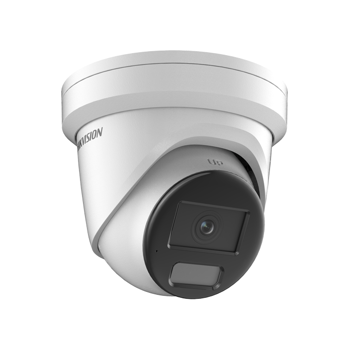 Hikvision DS-2CD2386G2H-IU 8MP 4K 4mm AcuSense Darkfighter Fixed Turret Network Camera with Mic WHITE
