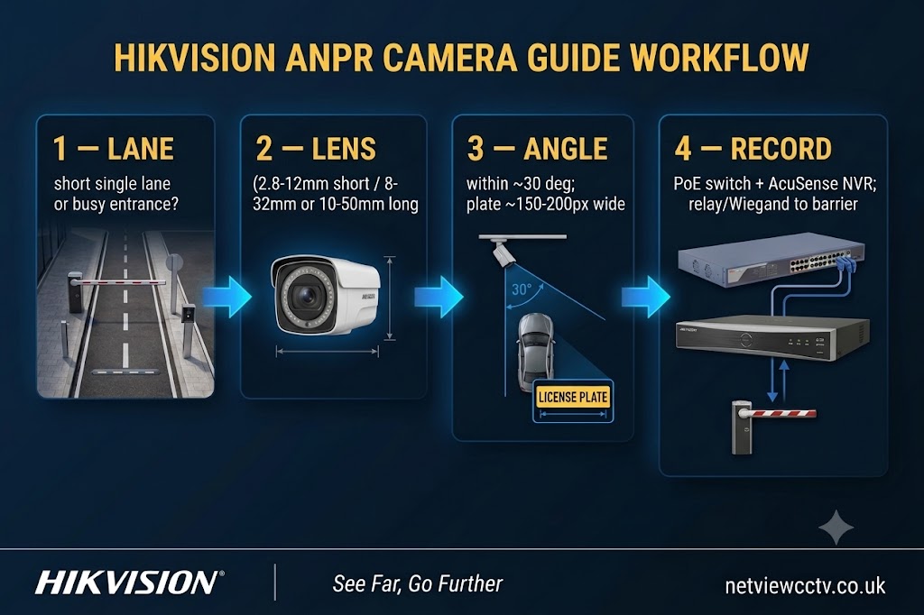 How to specify a Hikvision ANPR camera in four steps