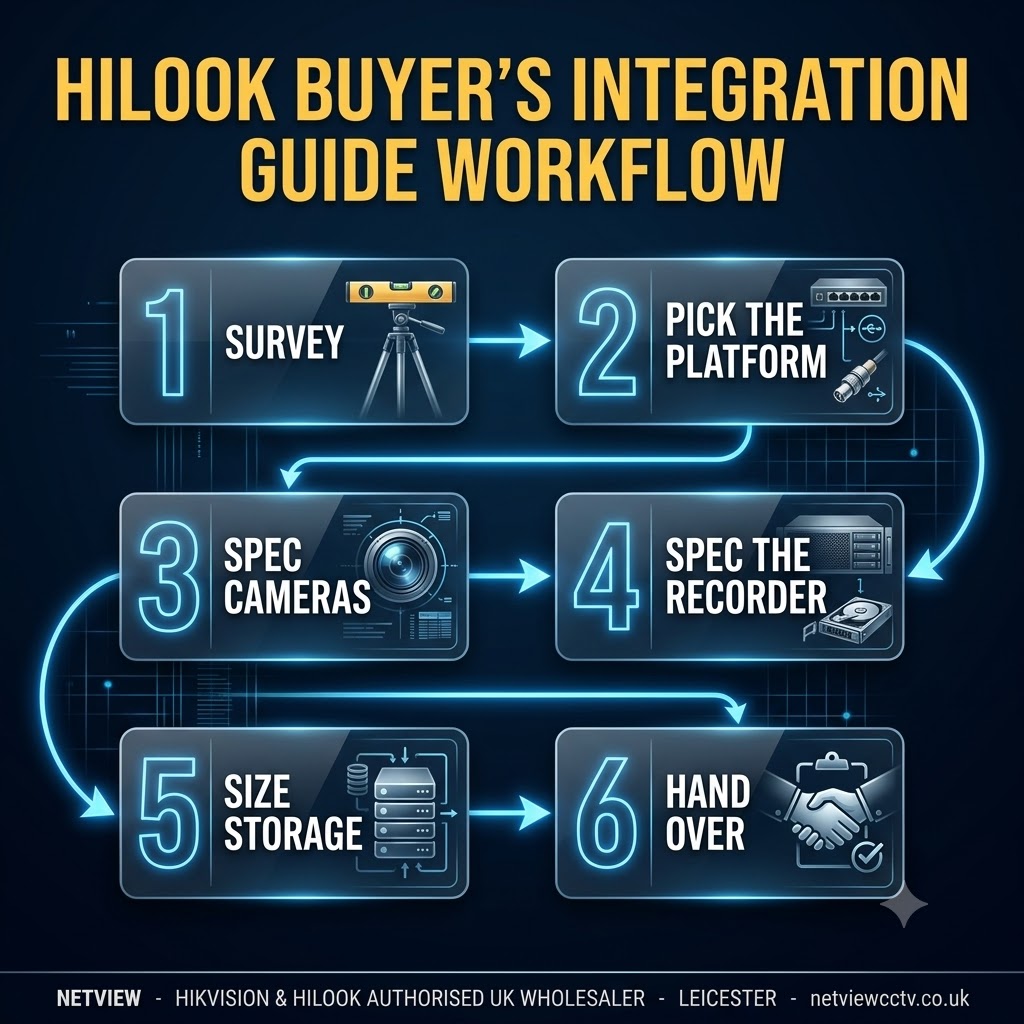 HiLook system specification workflow for UK installers