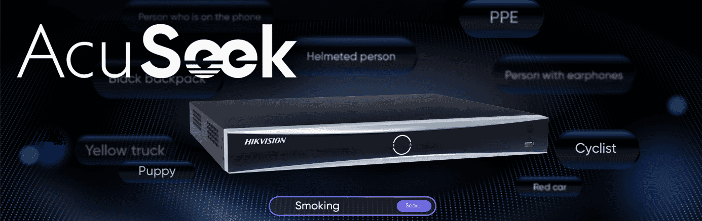 Hikvision AcuSeek NVR — natural language video search
