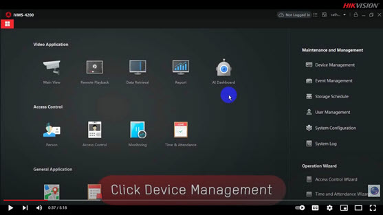 How to Activate & add a Hikvision Device to iVMS-4200 using IP mode